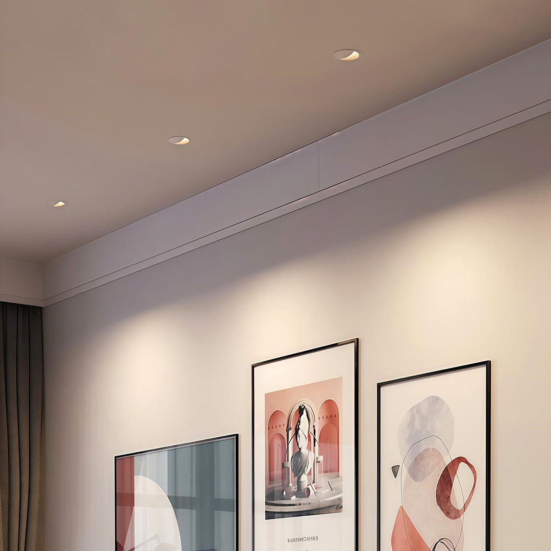 Adjustable Spotlights Embedded Anti-Glare Light