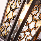 Antique Outdoor Wall Sconces Waterproof European Lantern