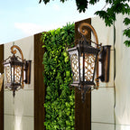 Antique Outdoor Wall Sconces Waterproof European Lantern