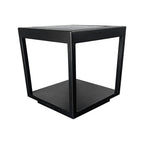 Concrete Pillar Lights Modern Open-Frame Square LED Light
