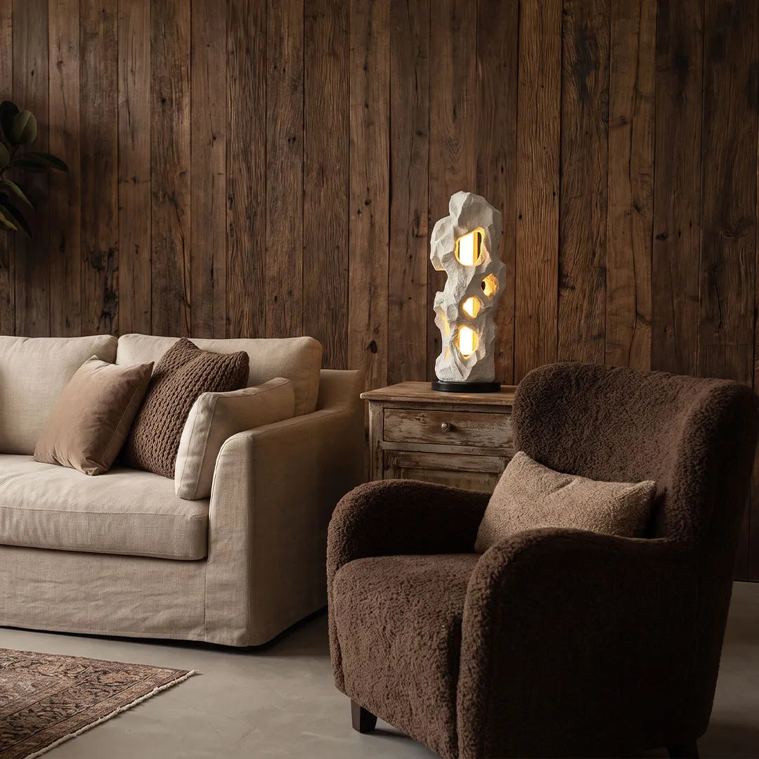 Artistic Table Lamps Taihu Stone Inspired LED Lamp