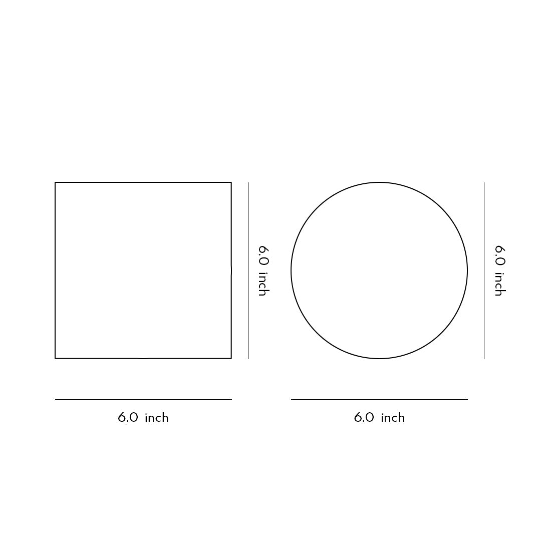 Backlit Wall Light Modern Waterproof Outdoor Light