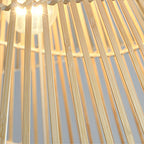 Bamboo Pendant Light Fixtures Japanese Woven Ceiling Light