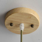 Bamboo Pendant Light Fixtures Japanese Woven Ceiling Light