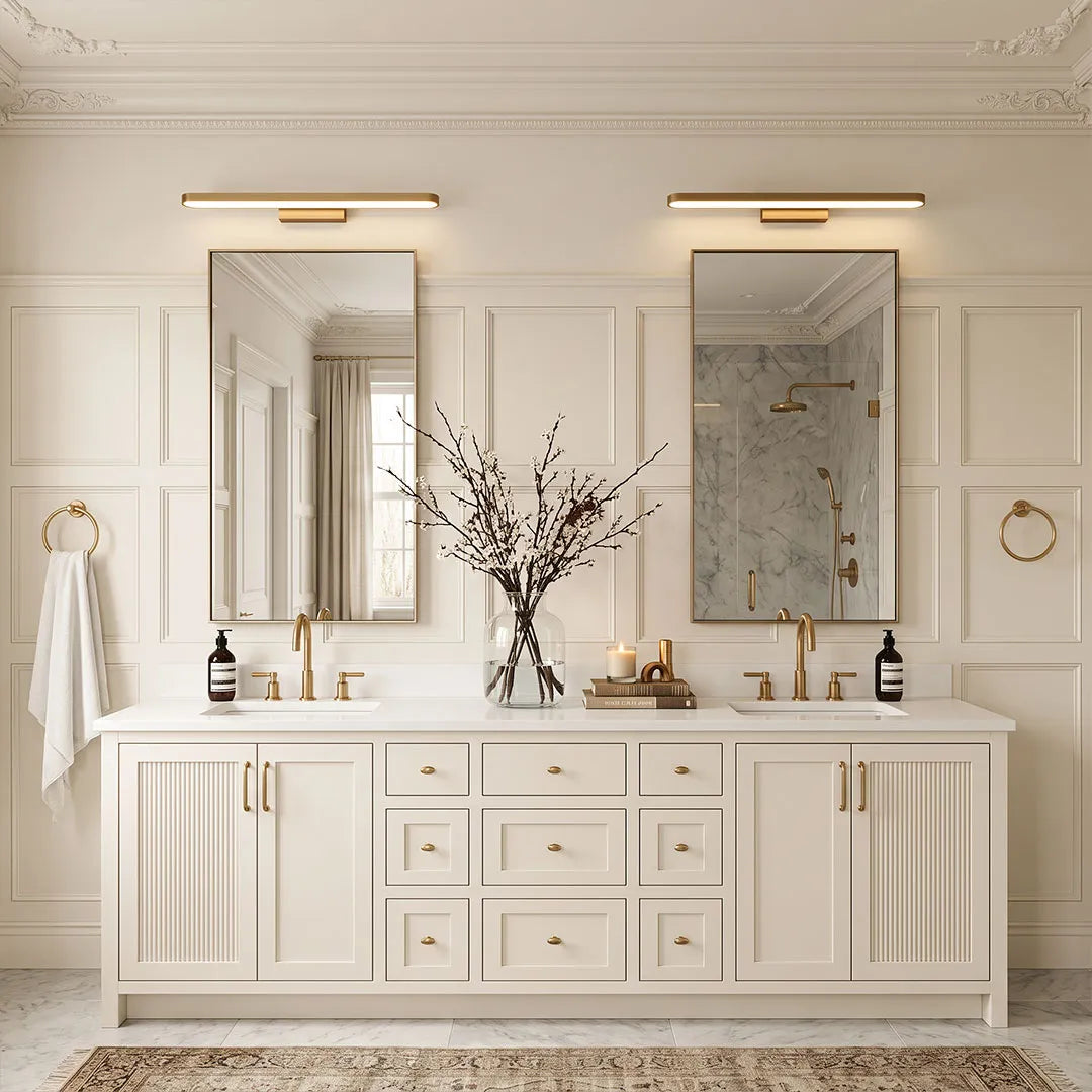 Bathroom Vanity Bar Light Ring-Shaped LED Mirror Light