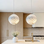 Swirl Pendant Light Nordic Creative Art Turbine Ceiling Light