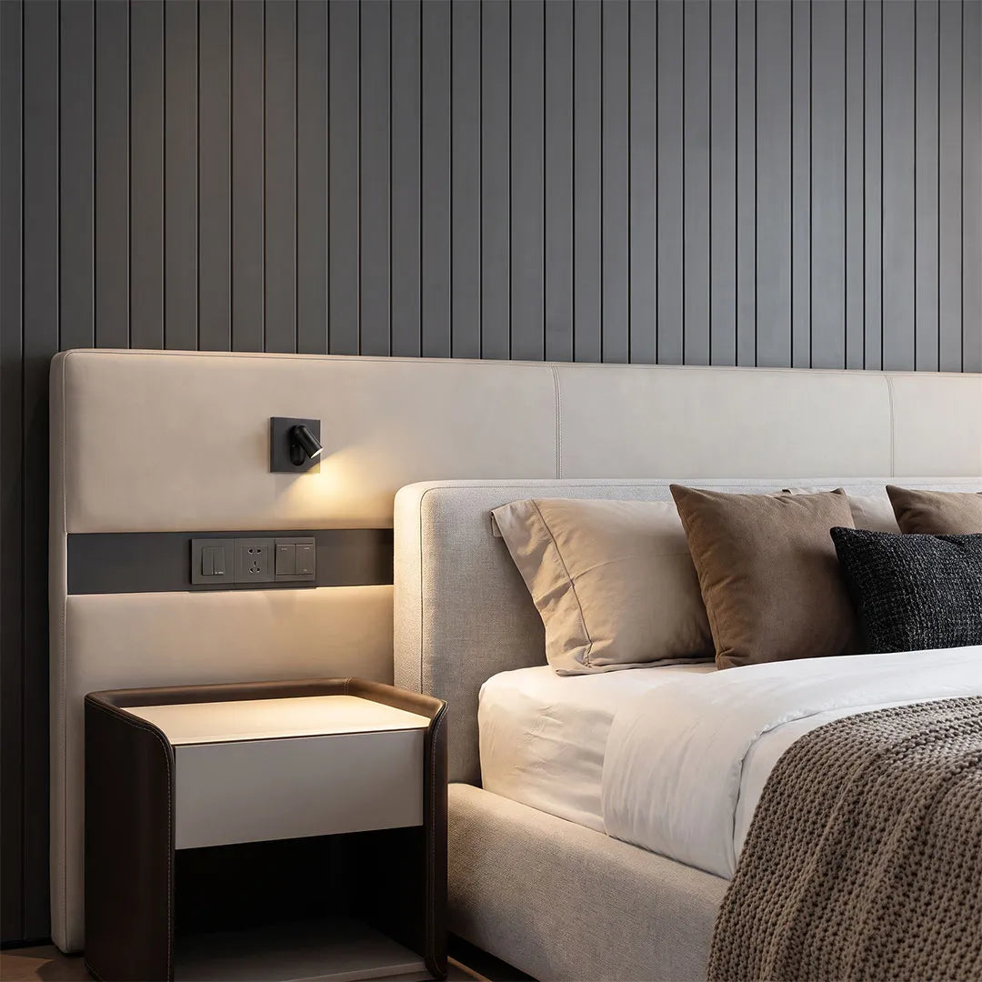 4 PCS Wall Mounted LED Reading Light Adjustable Bedside Light