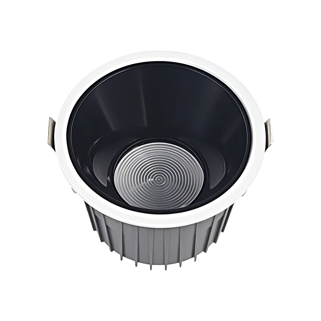 2 PCS Anti Glare Downlights Aluminum Waterproof Recessed LED Light