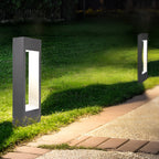[Open-Box] Rectangular Frame Slim LED Lawn Light Sleek and Durable Outdoor Illumination