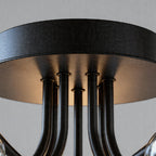 Glass Flush Mount Lighting Modern Creative LED Ceiling Light