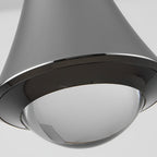 [Open-Box]Black Cone Pendant Lights Modern Creative LED Ceiling Light