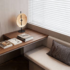 Wood Modern Table Lamp Modern Minimalist Artistic Lamp