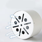 Black Drum Pendant Light LED Modern Aluminum Ceiling Light