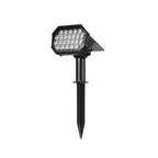 2 PCS Garden Stake Solar Lights Adjustable Landscape Ground Light