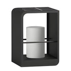[Open-Box]Black Lantern Outdoor Light Rectangular Frame Waterproof Lamp