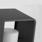 [Open-Box]Black Lantern Outdoor Light Rectangular Frame Waterproof Lamp