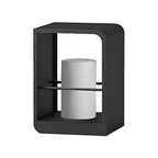 [Open-Box]Black Lantern Outdoor Light Rectangular Frame Waterproof Lamp