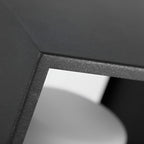 [Open-Box]Black Lantern Outdoor Light Rectangular Frame Waterproof Lamp