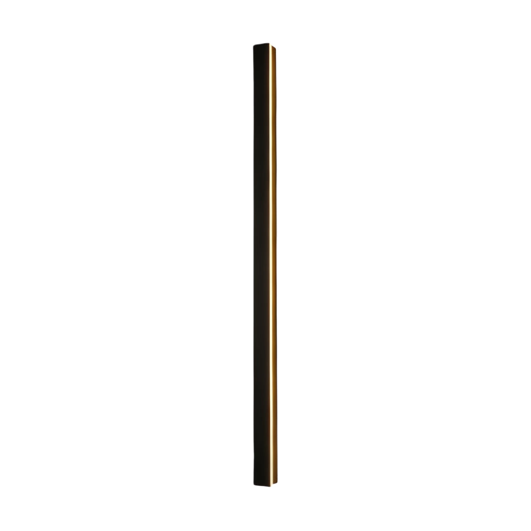 Black Linear Wall Light LED Modern Waterproof Outdoor Light