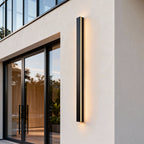Black Linear Wall Light LED Modern Waterproof Outdoor Light