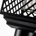 Black Landscape Lighting Solar-Powered Waterproof Stainless Steel