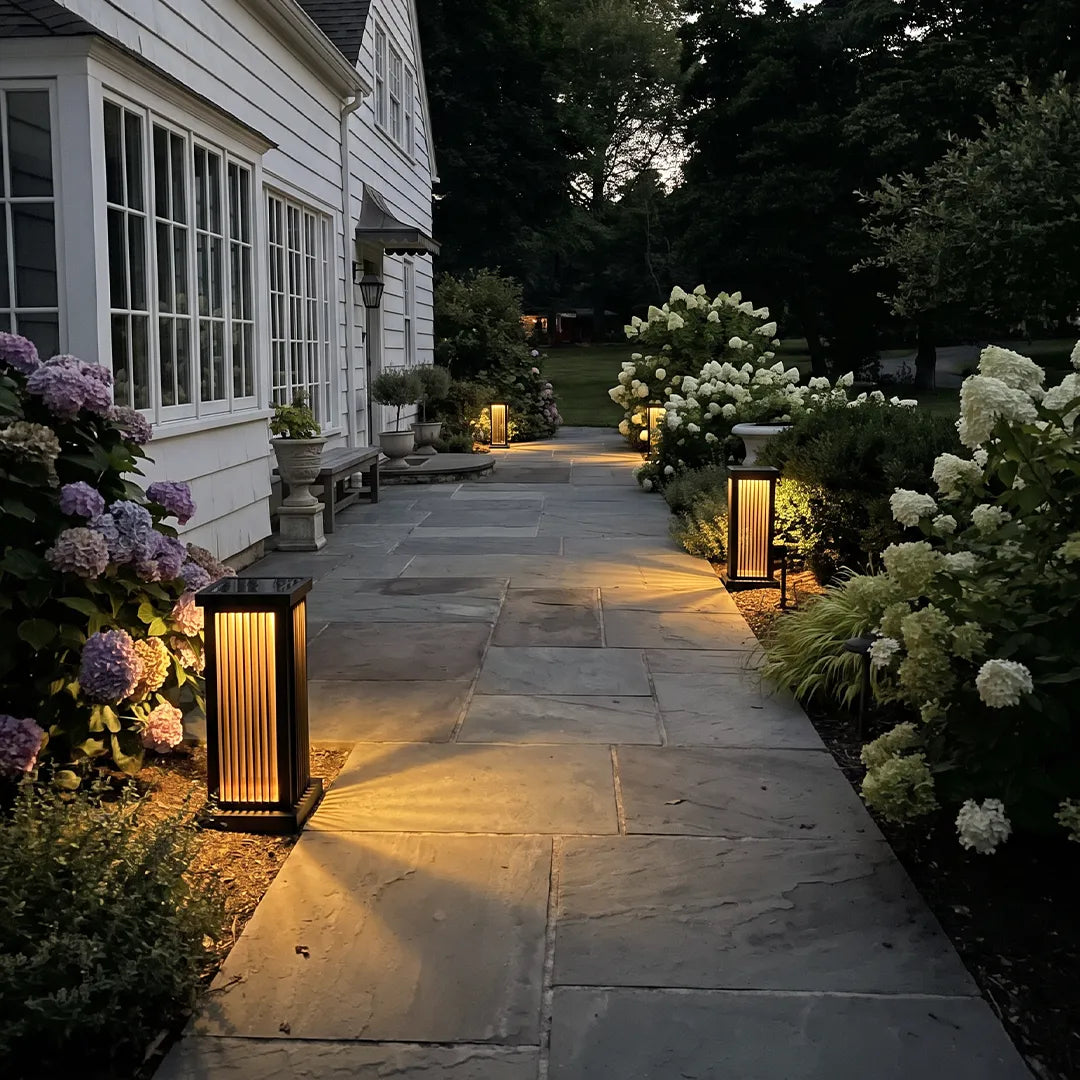 Contemporary Bollard Lights Outdoor Waterproof Bollard Lawn Light
