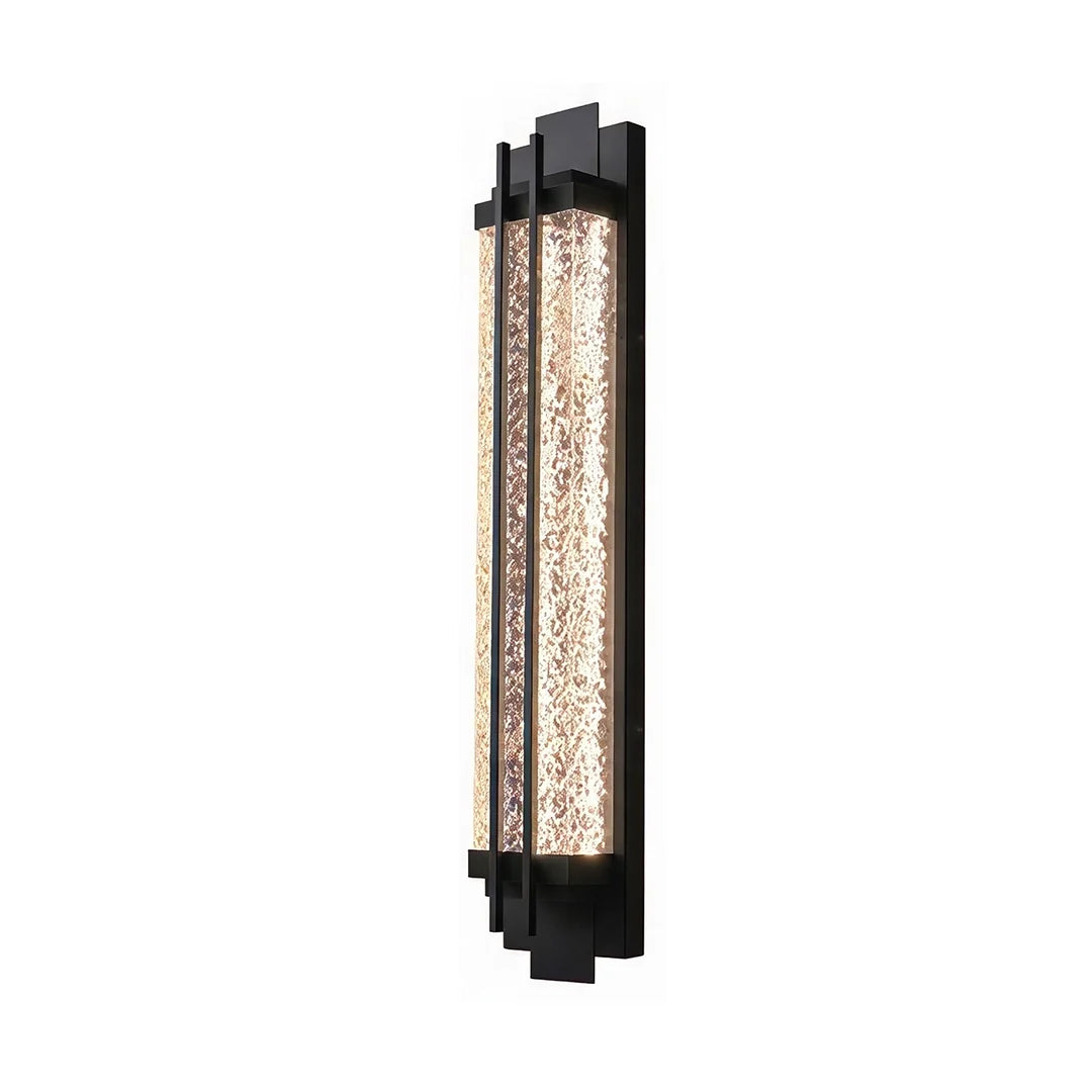 Black Outside Wall Lights Modern Stainless Steel Light