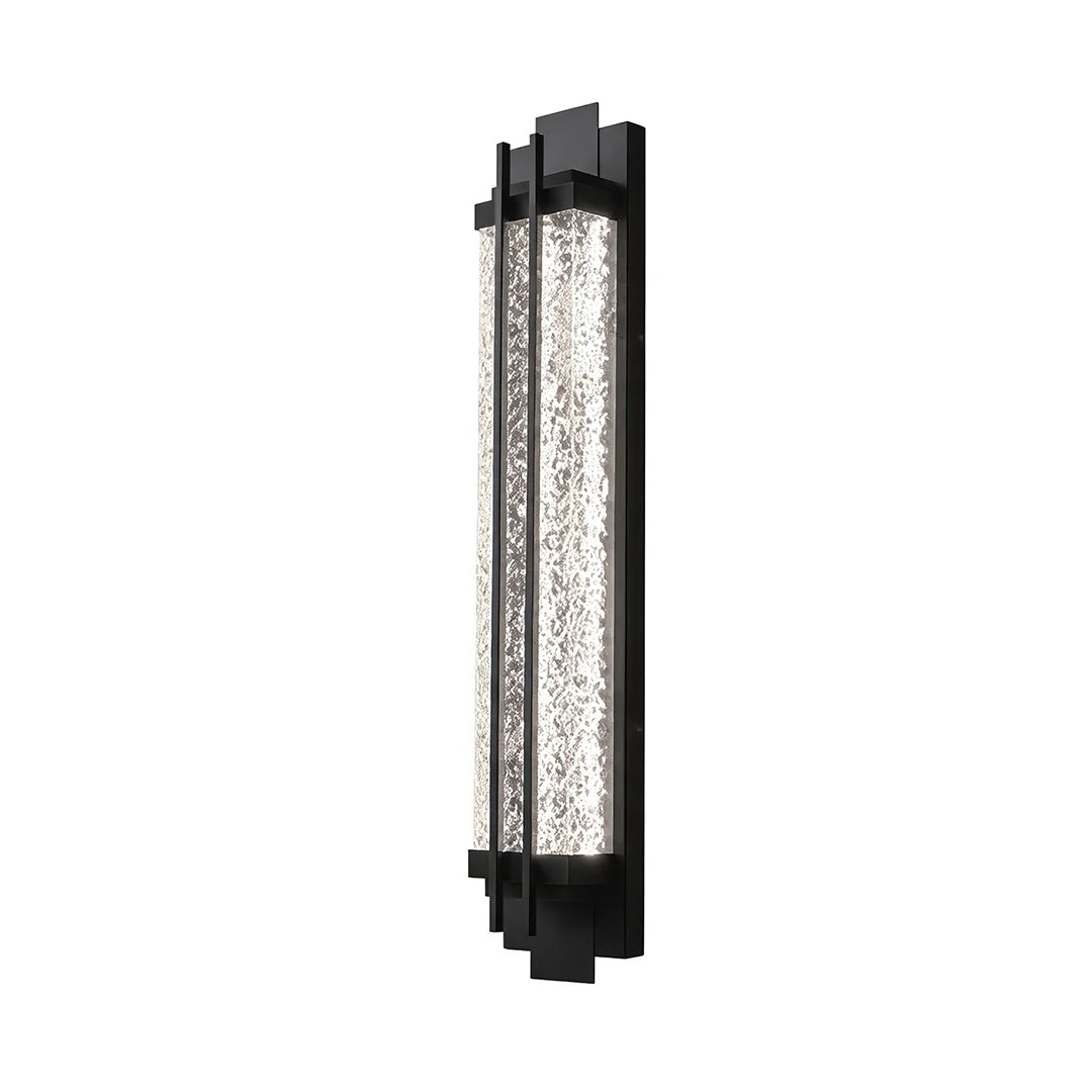 Black Outside Wall Lights Modern Stainless Steel Light