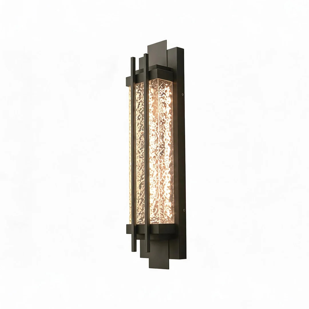 Black Outside Wall Lights Modern Stainless Steel Light