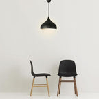 9 inch  Incandescent Metal Dome Bowl Black Pendant Light Fixtures