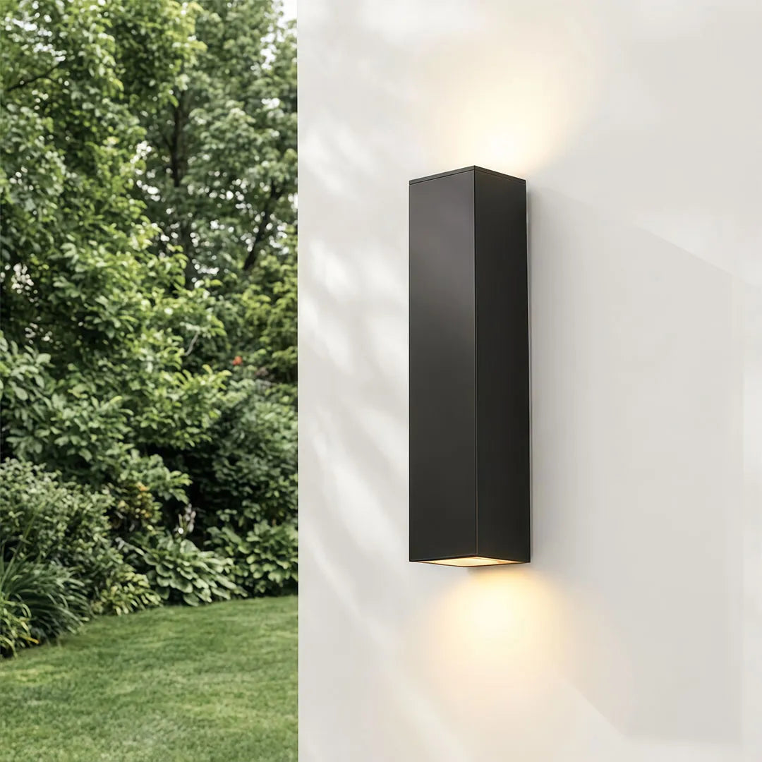 Outdoor up down Wall Lights Square Minimalist Waterproof Lamp