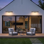 Black Sconce Wall Lights Modern Metal LED Outdoor Light