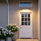 Black Sconce Wall Lights Modern Metal LED Outdoor Light