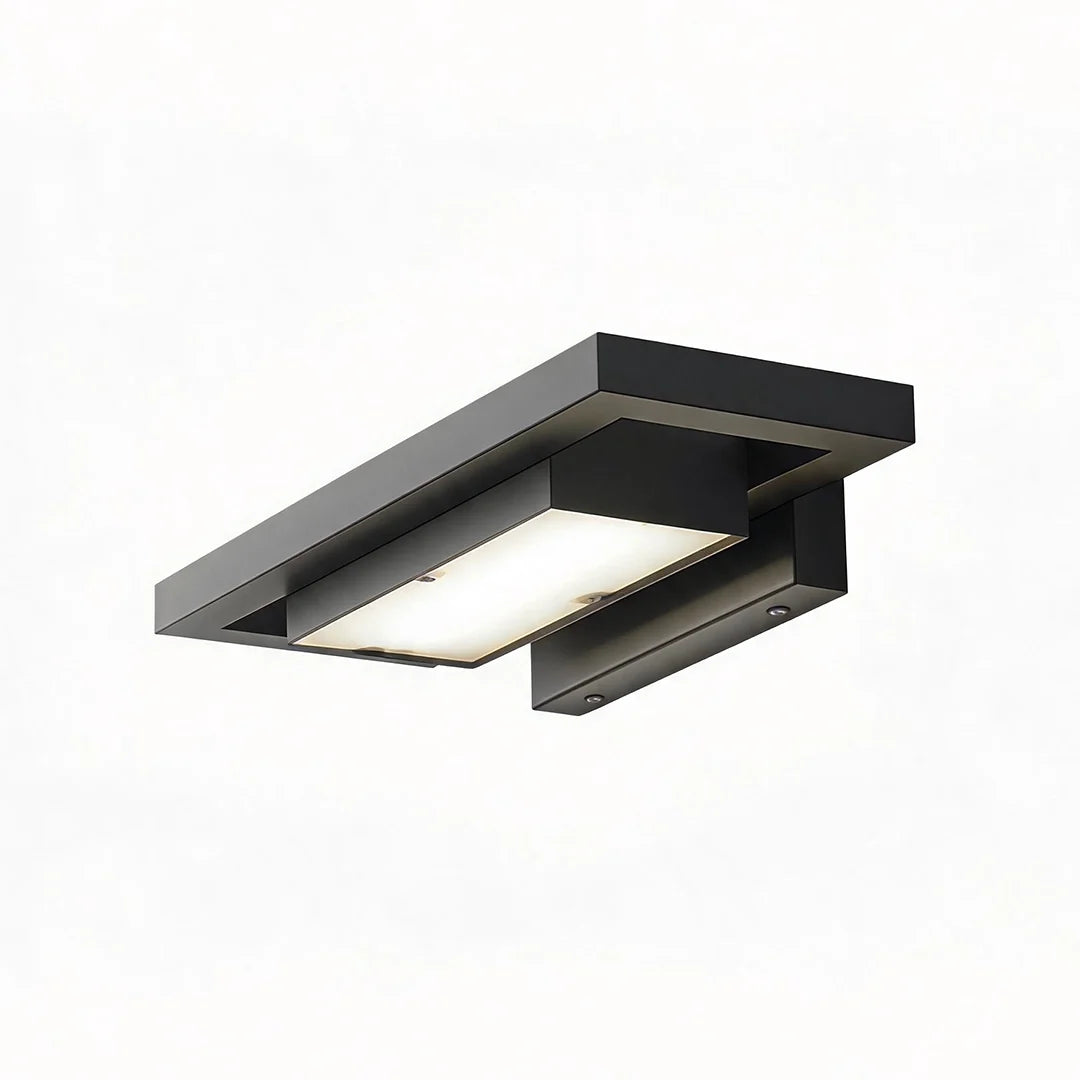 Black Sconce Wall Lights Modern Metal LED Outdoor Light