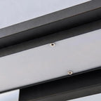 Black Sconce Wall Lights Modern Metal LED Outdoor Light