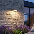 Black Sconce Wall Lights Modern Metal LED Outdoor Light