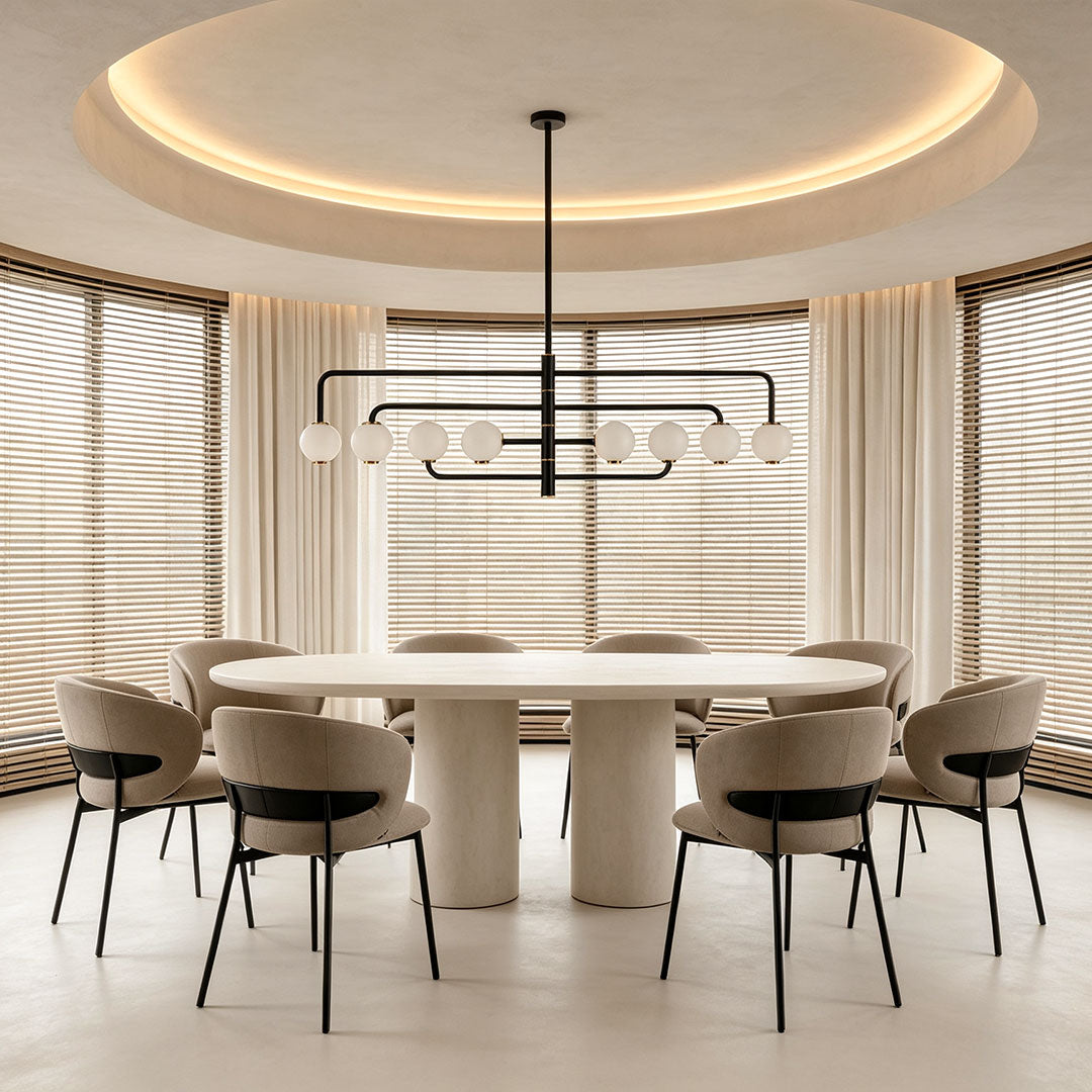 Black Semi Flush Mount Light Minimalist Sloped Ceiling Light