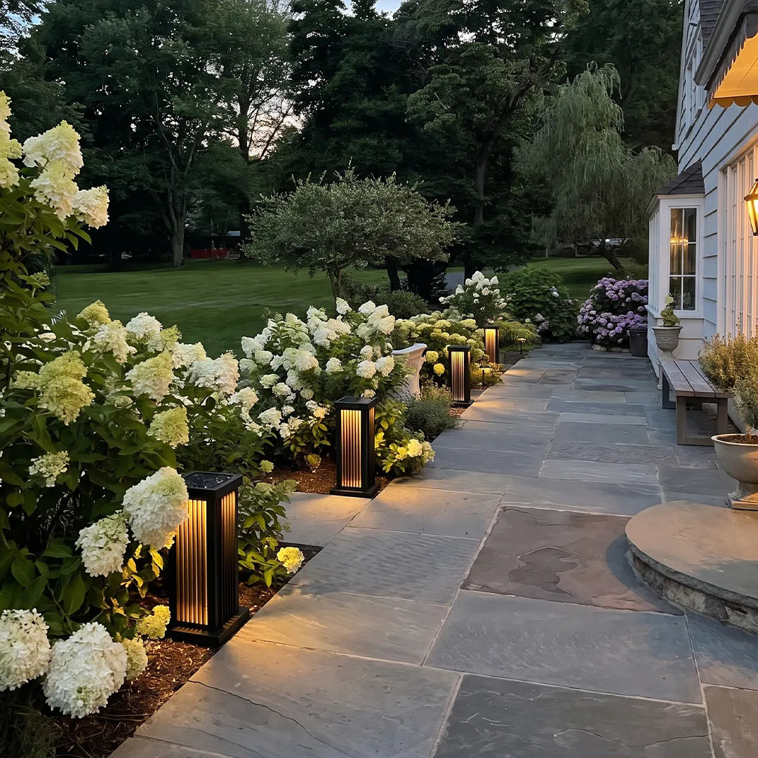 Contemporary Bollard Lights Outdoor Waterproof Bollard Lawn Light