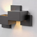 Black up down Wall Lights Geometric Landscape Decorative Light