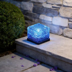 Outdoor Ice Cube Lights Modern Intelligent Solar Step Light