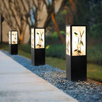 Bollard Pathway Lights Modern Square LED Landscape Light