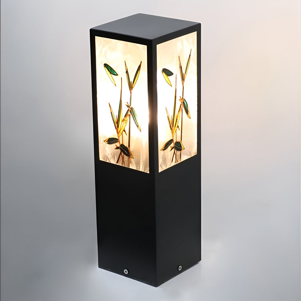Bollard Pathway Lights Modern Square LED Landscape Light