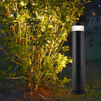 Bollards with Lights Black Waterproof LED Landscape Light