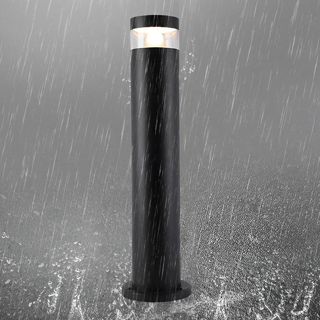 Bollards with Lights Black Waterproof LED Landscape Light
