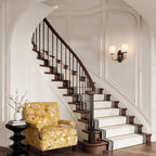 Brass Candle Sconces Wall Modern Double Ended Glass Light
