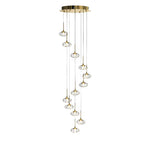 Chandelier For Tall Ceilings Italian Minimalist