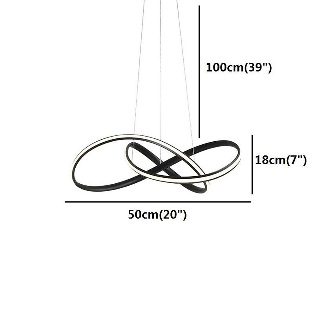 Mobius Ring Pendant Light Modern Elegant LED Pendant Fixture