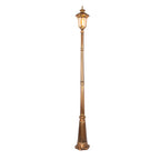 Bronze Street Lamp European Style Elegant Aluminum LED Light