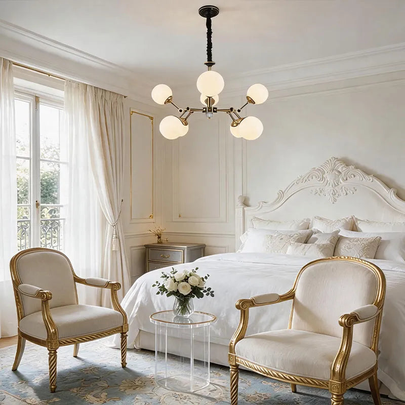 Bubble Lighting Chandeliers Modern Molecular Glass Ceiling Light