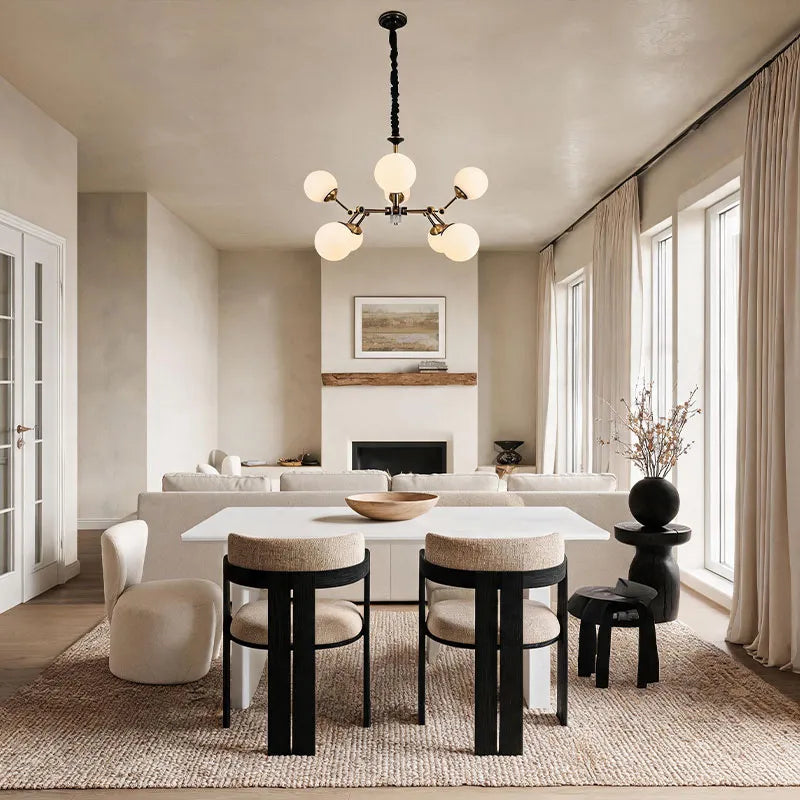 Bubble Lighting Chandeliers Modern Molecular Glass Ceiling Light